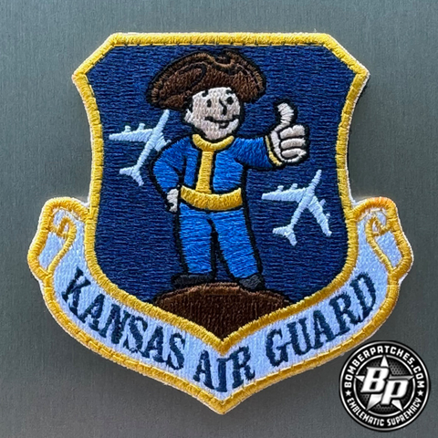 190th Air Refueling Wing, KC-135, Dark Blue