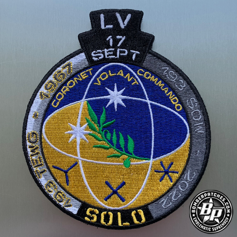 193d Special Operations Wing, EC-130J Commando Solo, Unit Closure Patch, Embroidered