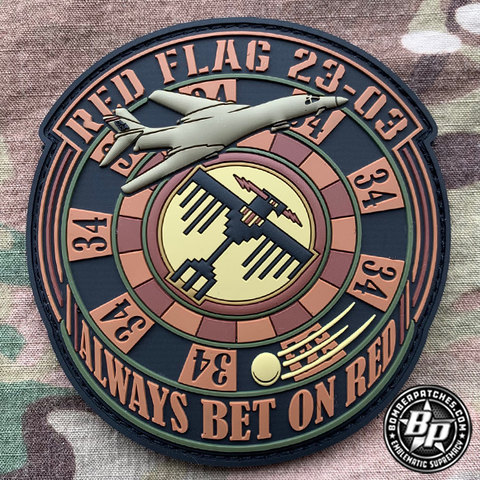 34th Expeditionary Bomb Squadron 2023 RIAT, B-1 OCP