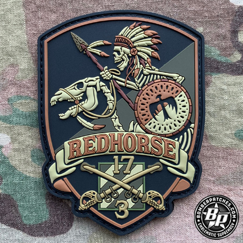 3rd Squadron 17th Calvary Regiment Redhorse, AH-64 Apache OCP