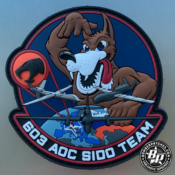 ５５％以上節約 Operations Air 603 Center, Full RQ-4 MQ-9, U-2, Team, SIDO ジャケット・アウター