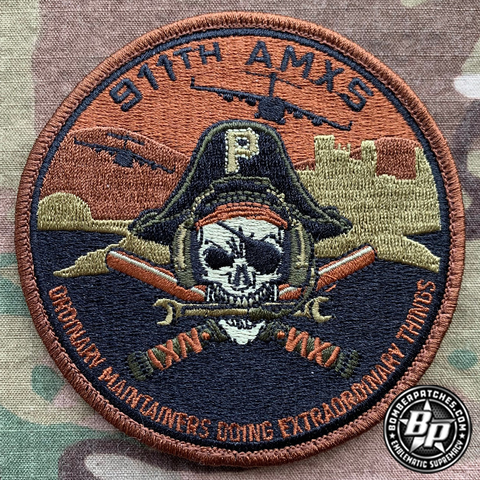 911th Aircraft Maintenance Squadron, Deployment C-17 Embroidered