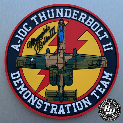 A-10C Thunderbolt Demo Team, Full Color PVC
