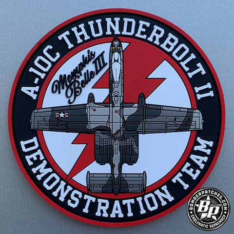 A-10C Thunderbolt Demo Team, White PVC