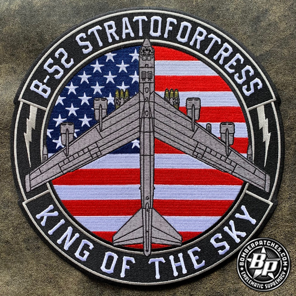 B-52 King Of The Sky, Jacket Patch – Bomber Patches