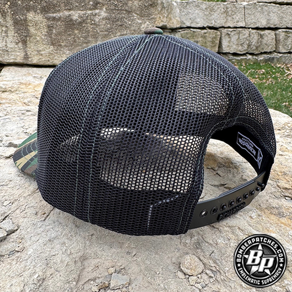 B-52 Buff Pro Shops Hat - Camo Black – Bomber Patches