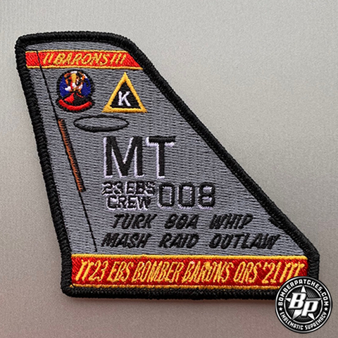 23 EBS Bomber Barons Crew 8 OIR 2021 Hard Crew, B-52H