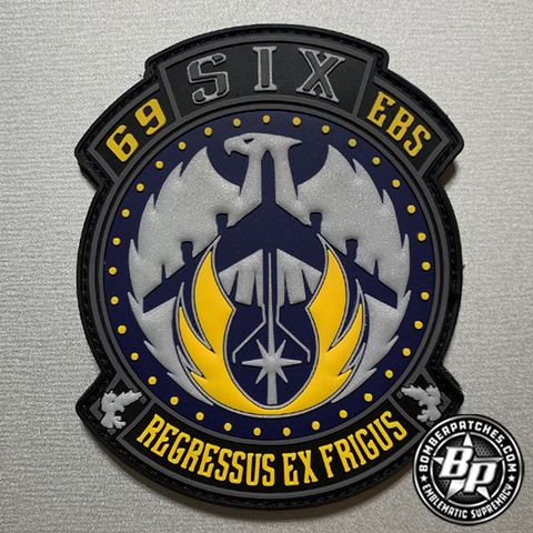 69th Expeditionary Bomb Squadron 2016 CENTCOM Deployment OIR OFS, Full Color