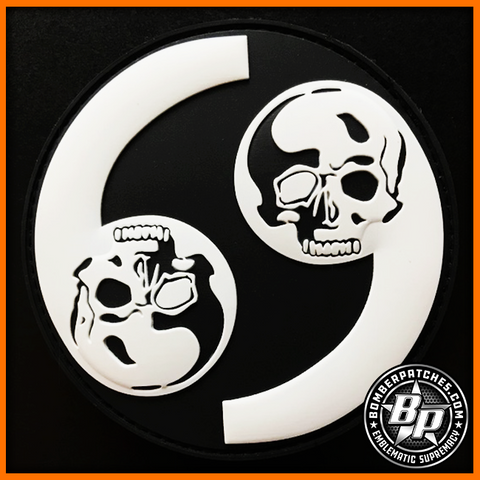 69th Bomb Squadron Yin Yang Friday Patch PVC Color