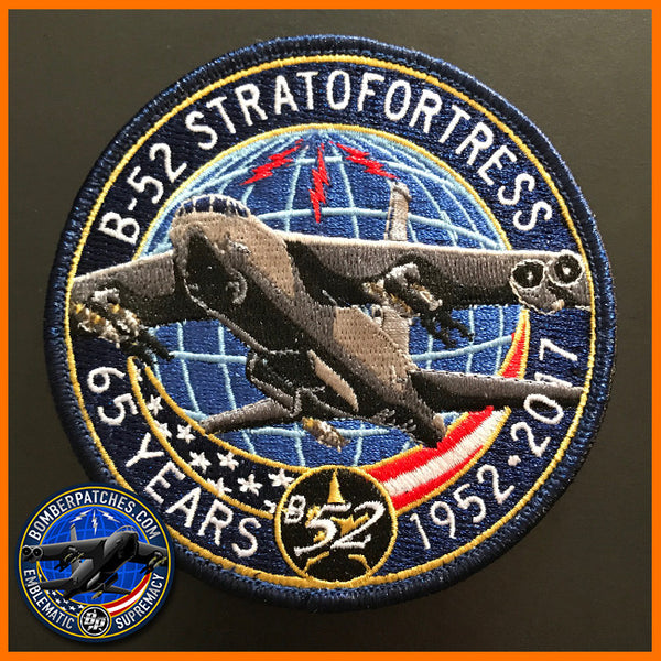 B-52 STRATOFORTRESS 65TH ANNIVERSARY PATCH – Bomber Patches