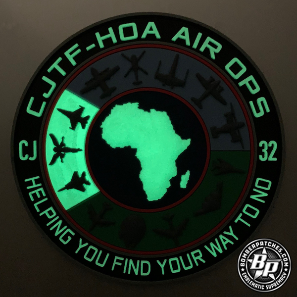Combined Joint Task Force, Horn of Africa Air Ops CJ32 Bomber Patches