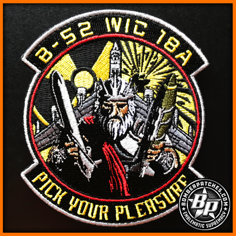 Weapons School WIC 18A Class Patch, "Pick Your Pleasure"