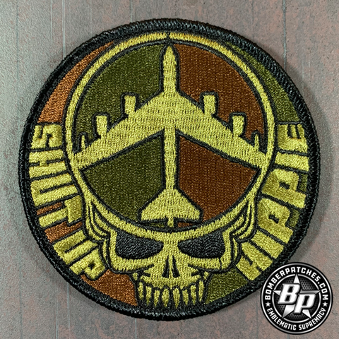 B-52 SHUT UP HIPPIE OCP PATCH