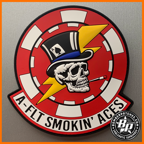 A Flight 20 Attack Squadron (ATKS) A Flight Smokin' Aces, Full Color