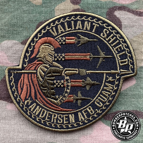 36th Wing Valiant Shield 2022 OCP, Embroidered