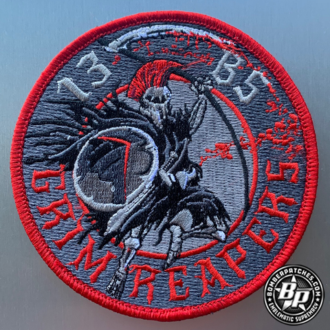 13th Bomb Squadron 2016 Deployment Patch Grim Reapers – Bomber Patches