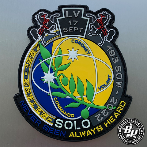 193d Special Operations Wing, EC-130J Commando Solo, Unit Closure Patch, PVC