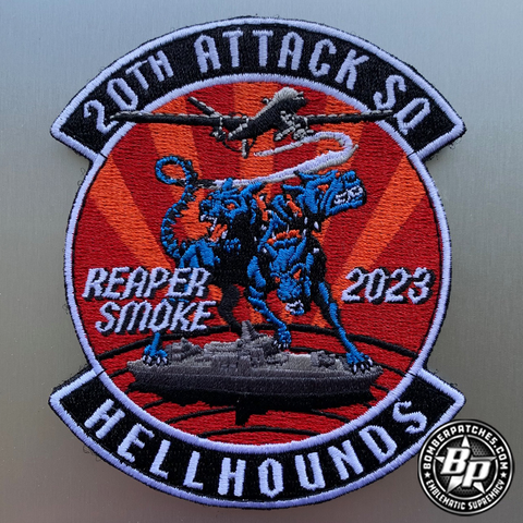 20th Attack Squadron Reaper Smoke, MQ-9