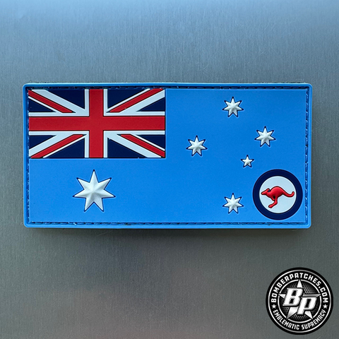 2 Squadron E-7A RAAF, Australian Flag, Light Blue Large