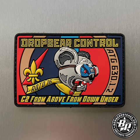 2 Squadron RAAF / 727th Expeditionary Air Control Squadron ROTO 16, Drop Bear Control Ground Patch