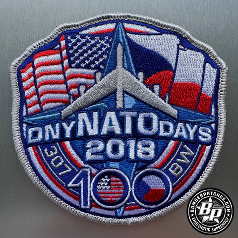 307th Bomb Wing, NATO Days 2018 Embroidered, B-52