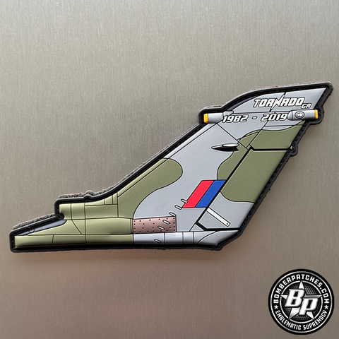 31 Squadron, Royal Air Force GR4 Tornado Tail Farewell Patch, Camo