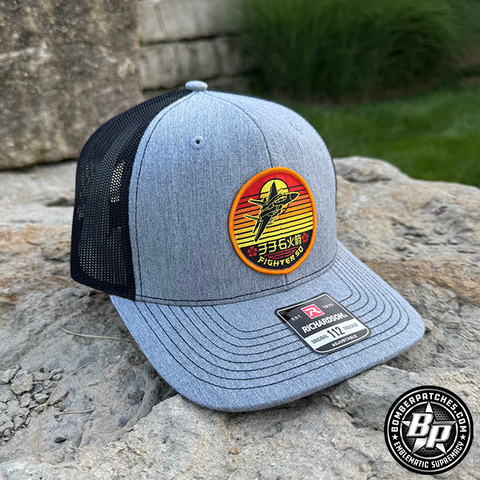 336th Fighter Squadron Hat - Heather Grey
