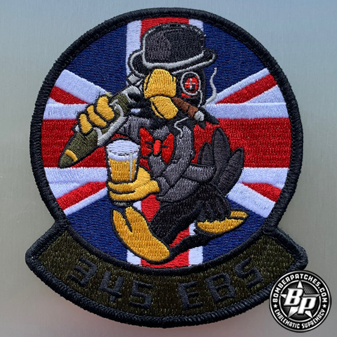 345th Bomb Squadron EBS 2023 Deployment Patch RAF Fairford