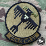 34th Bomb Squadron Set, B1-B