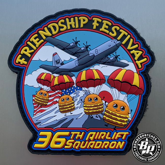 36th Airlift Squadron, Friendship Festival, C-130J – Bomber Patches