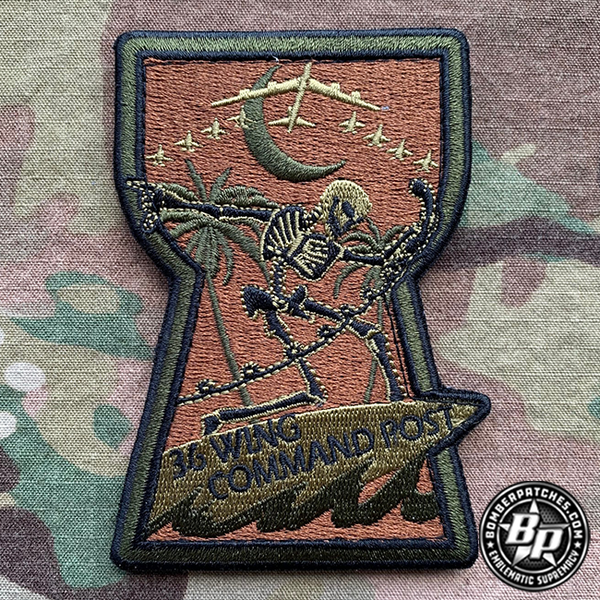 36th Bomb Wing Command Post OCP, 2023/24 – Bomber Patches