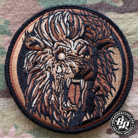 37TH EXPEDITIONARY BOMB SQUADRON 2019 DEPLOYMENT EMBROIDERED PATCH, Desert