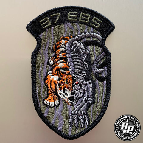37th EXPEDITIONARY BOMB SQUADRON EBS DEPLOYMENT FRIDAY PATCH, B-1B ANDERSEN AFB