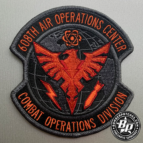608TH AIR OPERATIONS CENTER COMBAT OPERATIONS DIVISION PATCH