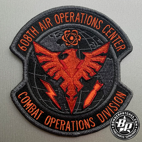 まーく 608TH AIR OPERATIONS CENTER COMBAT OPERATIONS DIVISION PATCH