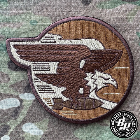 69th Bomb Squadron Heritage Friday Embroidered, Desert