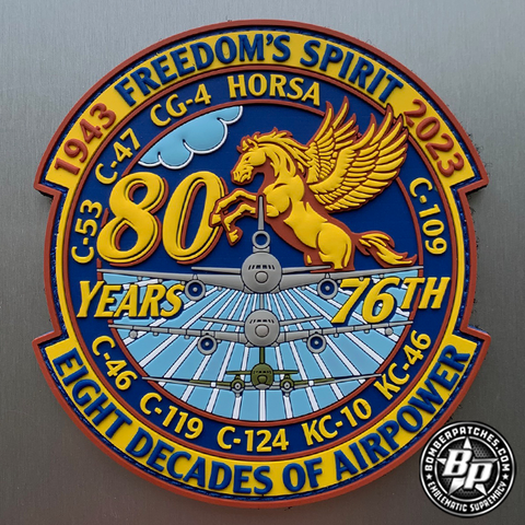 76th Air Refueling Squadron 80th Anniversary, KC-46, KC-10, C-47