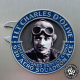 93D Bomb Squadron WWI Heritage, Capt, d'Olive Coin