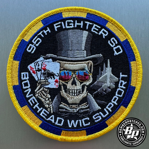 95th Fighter Squadron WIC Support, Lockheed Martin F-35 – Bomber Patches