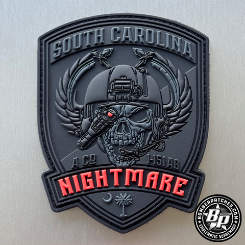 Alpha Company 1-151 AB South Carolina Nightmare, AH-64 Apache, Gray 2025