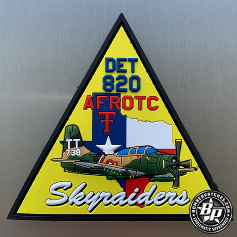 AFROTC Det 820 Skyraiders, Heritage Patch Color