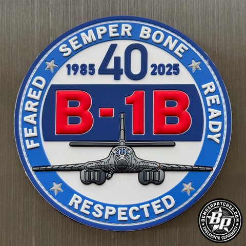 その他 USAF B-1 40th Anniversary Patch B-1 Bomber Association 40th Anniversary Patch – Bomber Patches