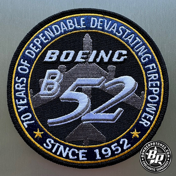 B-52 Stratofortress 70th Anniversary Morale Patch – Bomber Patches