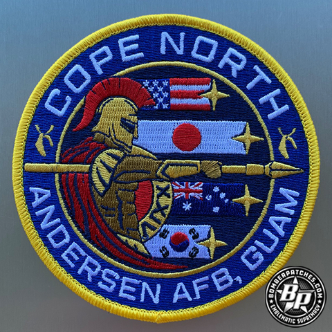 OCD 2024 グアム日米共同訓練 ワッペン パッチ JASDF USAF 36th Operation Group, Cope North Exercise Patch, 2024 Full