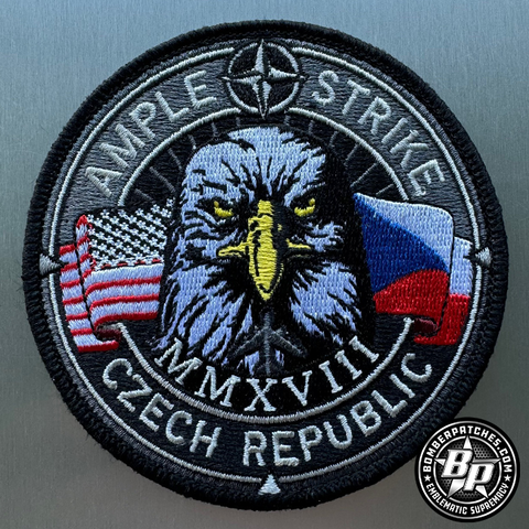 307th Bomb Wing, Ample Strike 2018 Color Embroidered, B-52