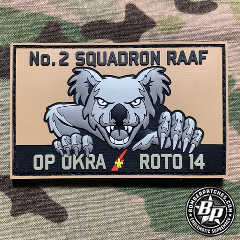 2 Squadron RAAF / 727th Expeditionary Air Control Squadron Roto 14, Operation Okra, Ground Patch