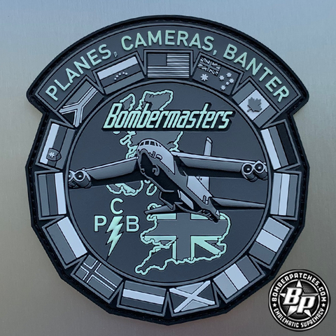 Planes Cameras Banter "Bombermasters" B-52 Stratofortress Gray Subdued Glow in the Dark 2017