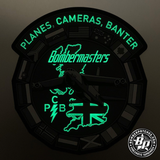 Planes Cameras Banter "Bombermasters" B-52 Stratofortress Gray Subdued Glow in the Dark 2017