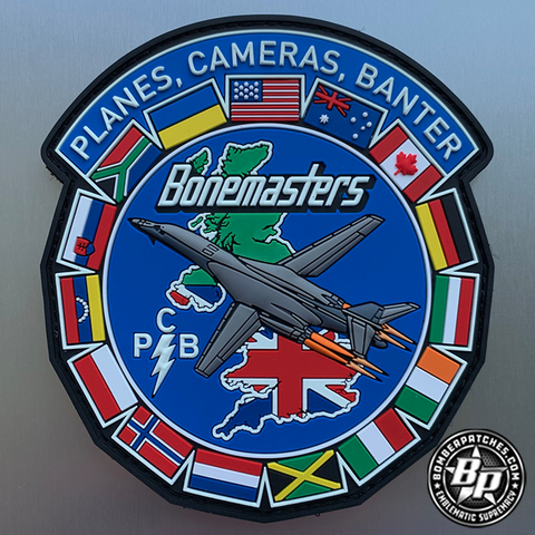 Planes Cameras Banter "Bonemasters" B-1B Full Color Glow in the Dark 2023