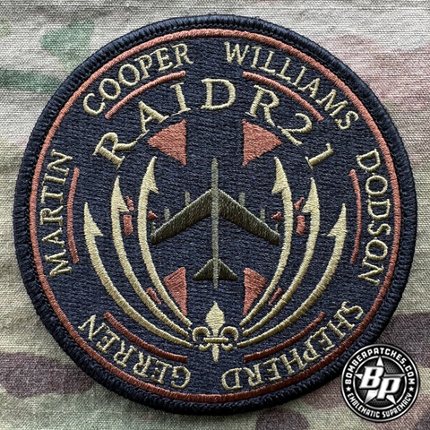 RAIDR21 Memorial Tribute Patch OCP